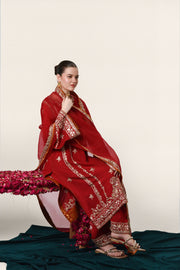 Shalwar Kameez Brodé Noir Ethnique - Taille XS - Neuf Avec étiquettes - Style Asiatique Agha Noor