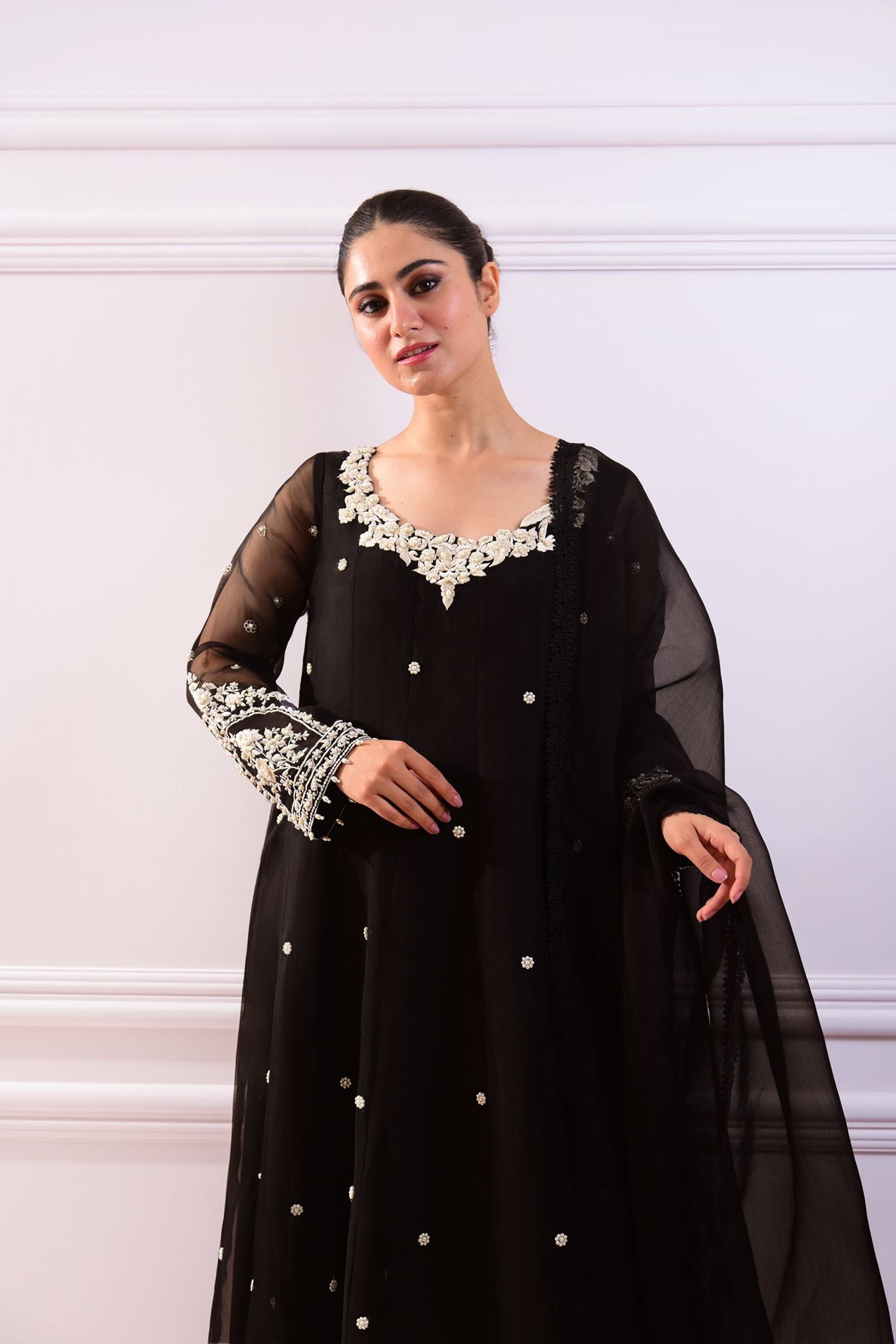 blue dress for baby girl Black Sona main image 0
