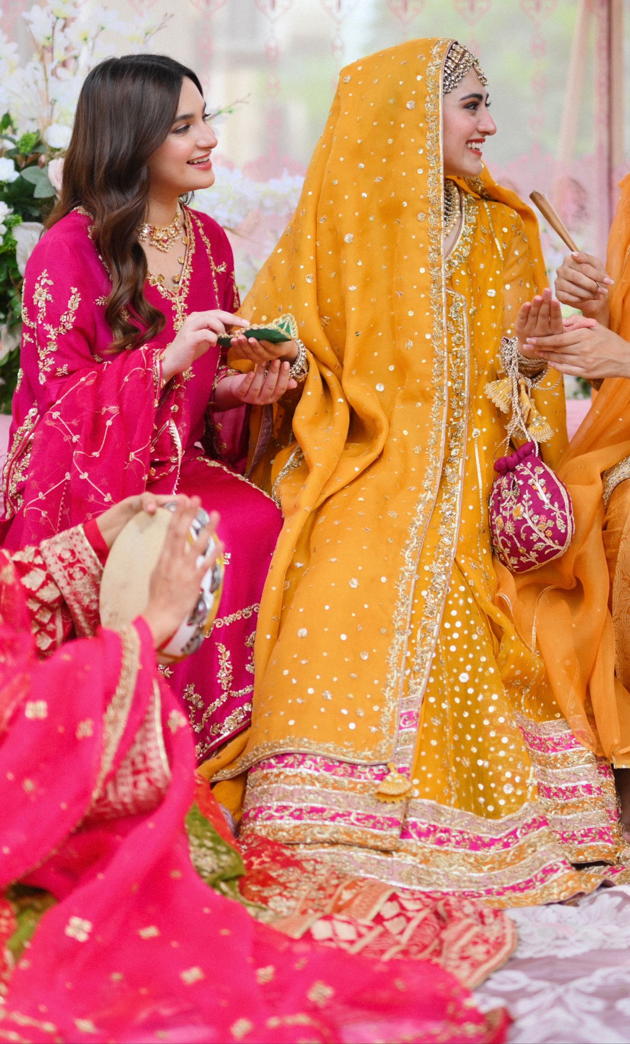 Hina Mehndi Angrakha Aghanoor Bridal